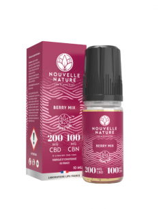 ELIQUIDE BERRY MIX 200MG CBD 100MG CBN NOUVELLE NATURE